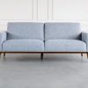 Safford Sofa in Grey, Front