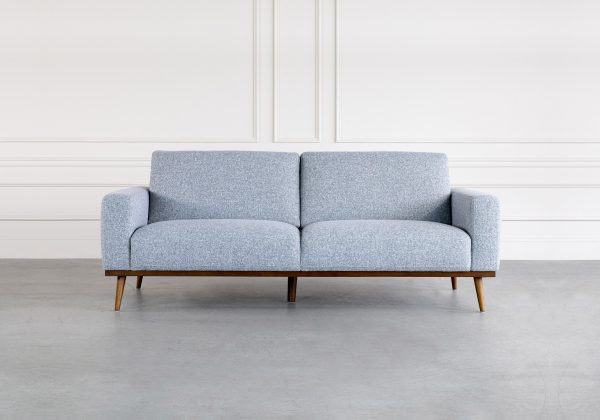 Safford Sofa in Grey, Front, Featured