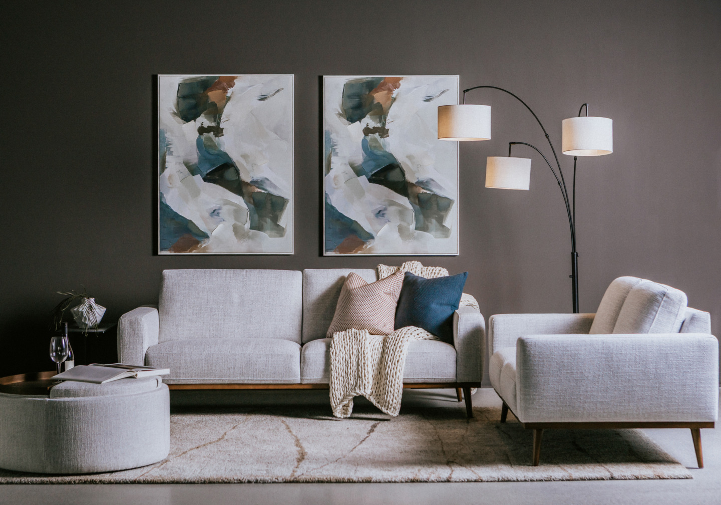 Safford Sofa and Loveseat