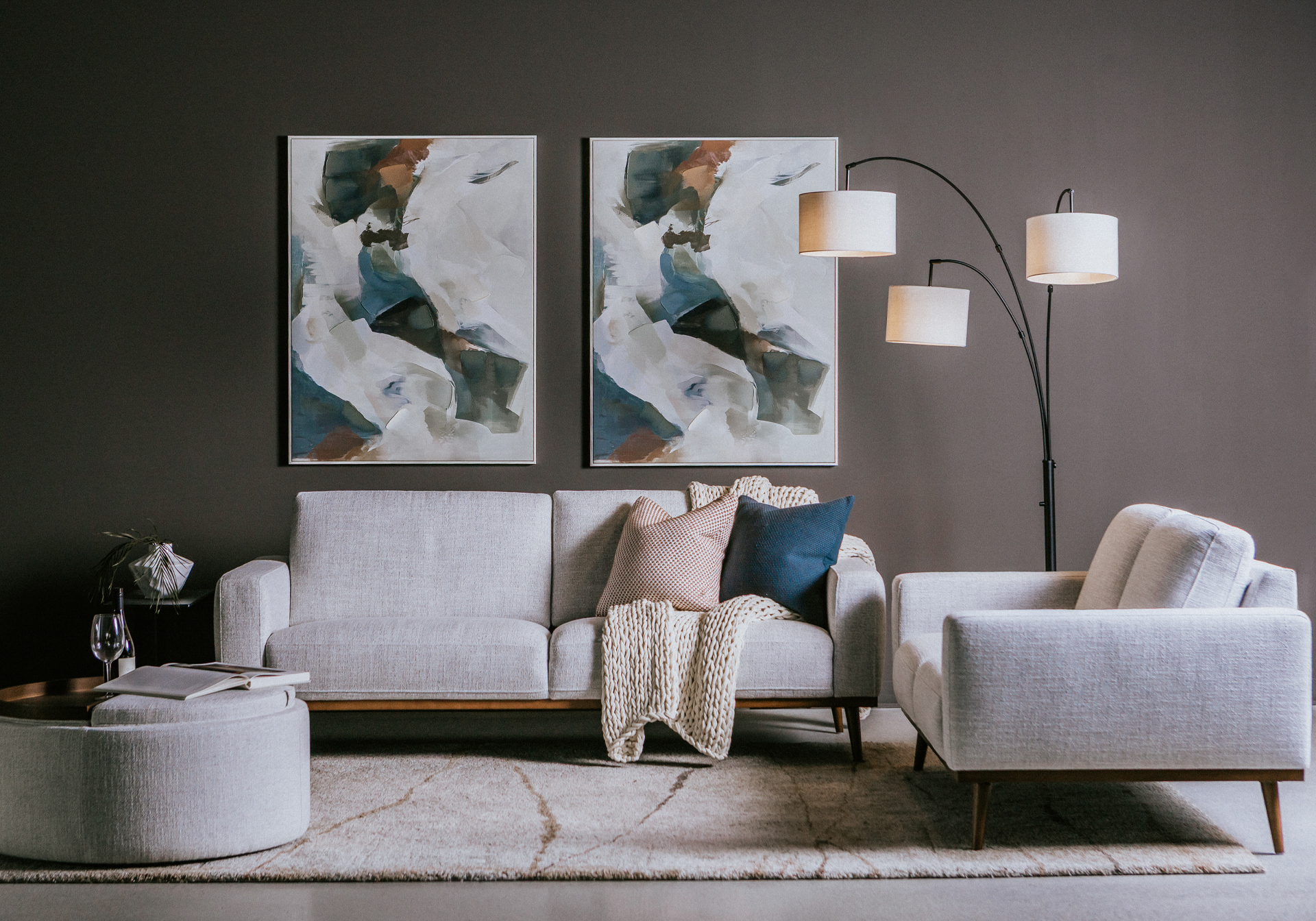 Safford Sofa and Loveseat