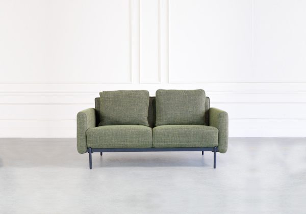 Baxter Loveseat in Forest, Featured