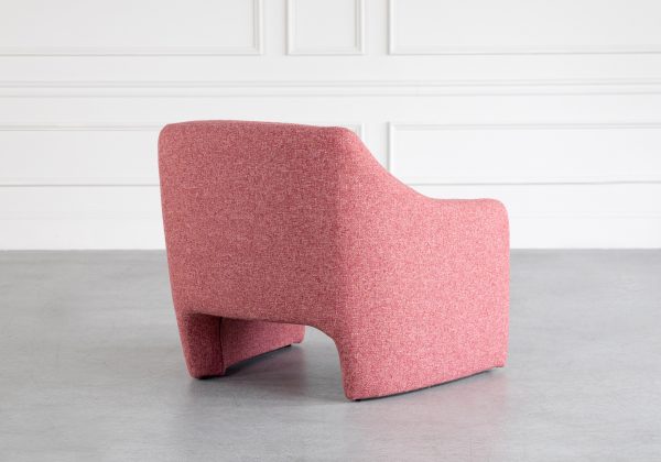 Bowie Chair in Coral, Back