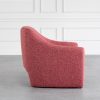 Bowie Chair in Coral, Side