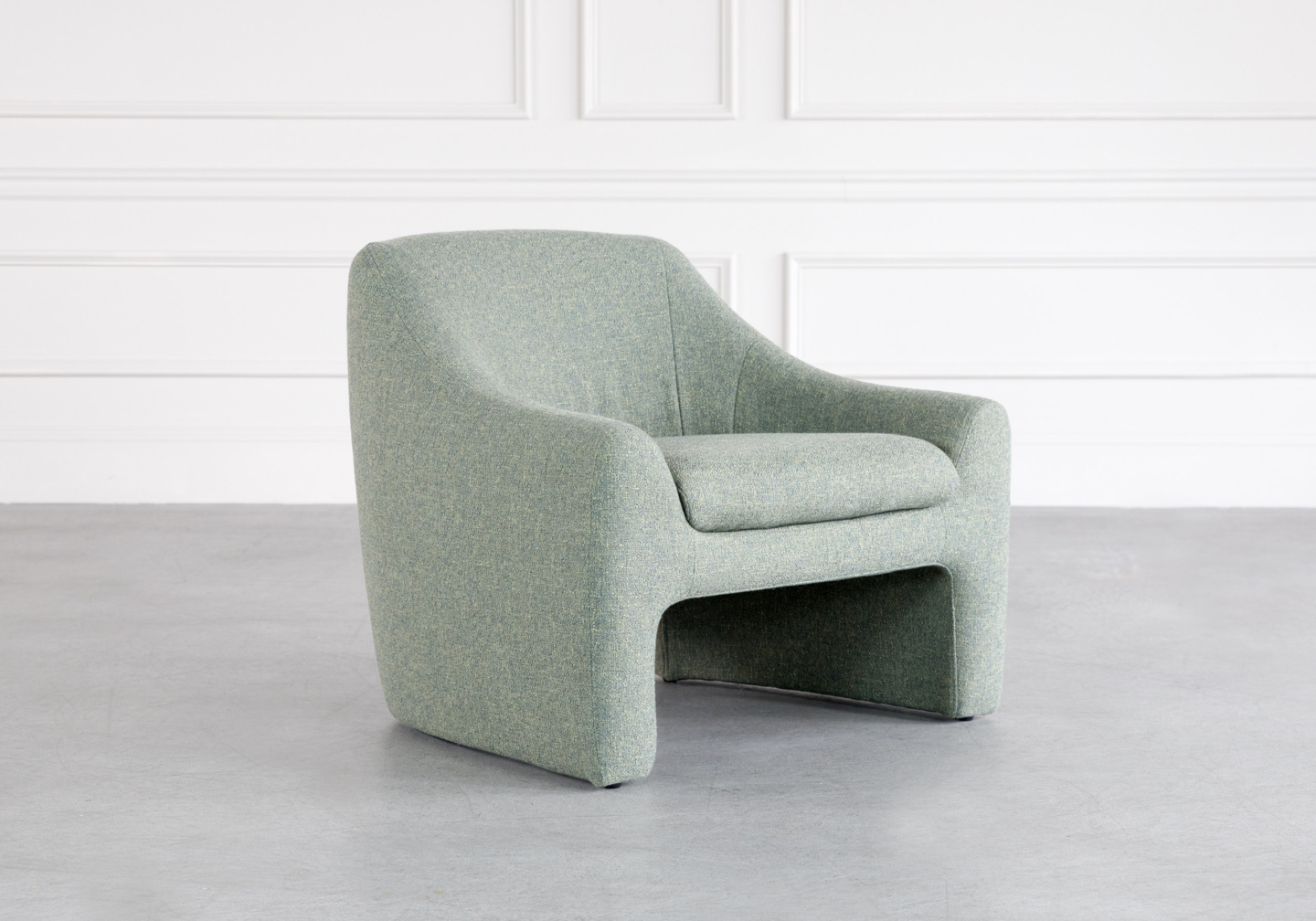 Bowie Chair Green Angle