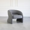 Eloy Chair in Pepper, Angle