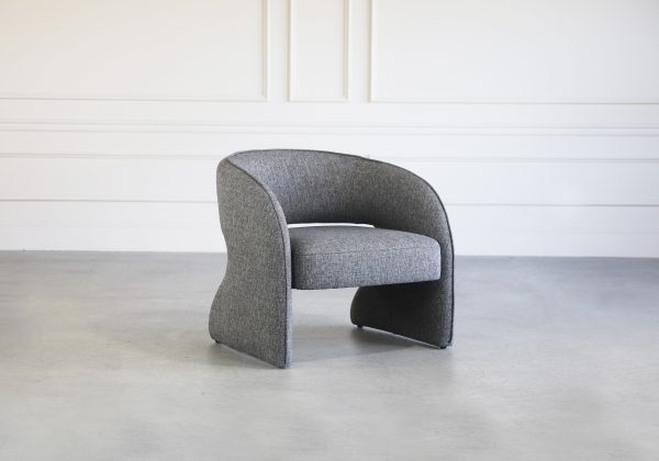 Eloy Chair in Pepper, Angle