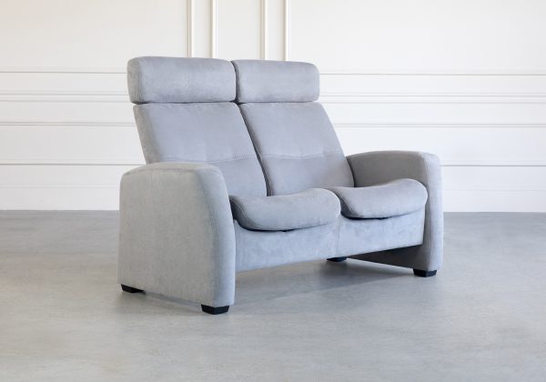 Nordic FS83 Loveseat Echo in Charcoal, Angle