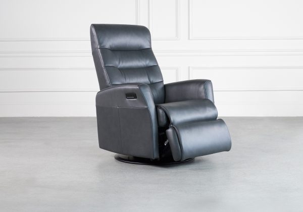 QueenGX Reclined in Slate, Angle