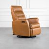 QueenGX Recliner in Saddle, Angle