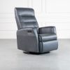 QueenGX Recliner in Slate, Angle