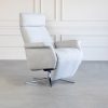 Space SPI3600 Recliner in Dove, Angle