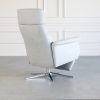 Space SPI3600 Recliner in Dove, Back