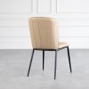 Arlo-Dining Chair in Camel, Back