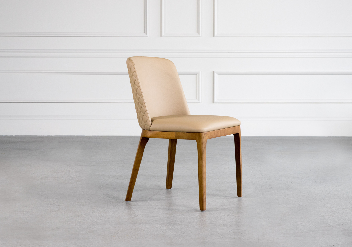 Doris Dining Chair Camel Angle