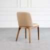 Doris Dining Chair in Camel, Back