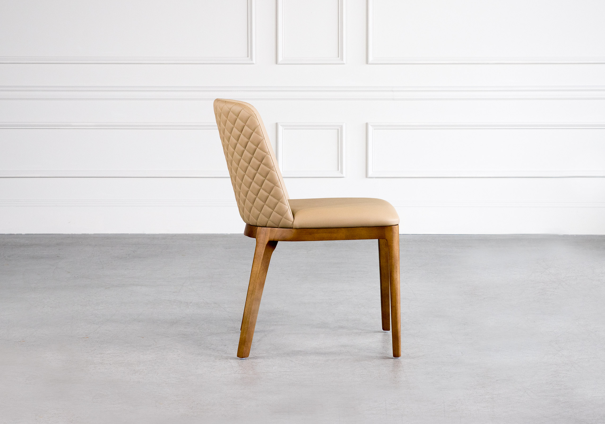 Doris Dining Chair Camel Side Doris Dining Chair Camel Side