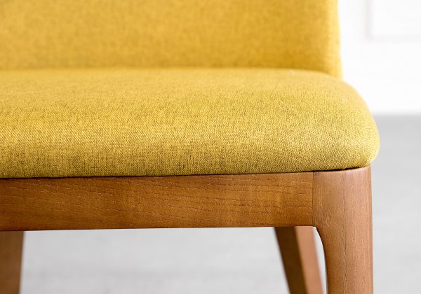 Doris Dining Chair in Dijon Detail