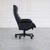 Nordic21 Office Chair in Black, Side