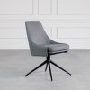 Tokyo Dining Chair Dark Grey - Angle