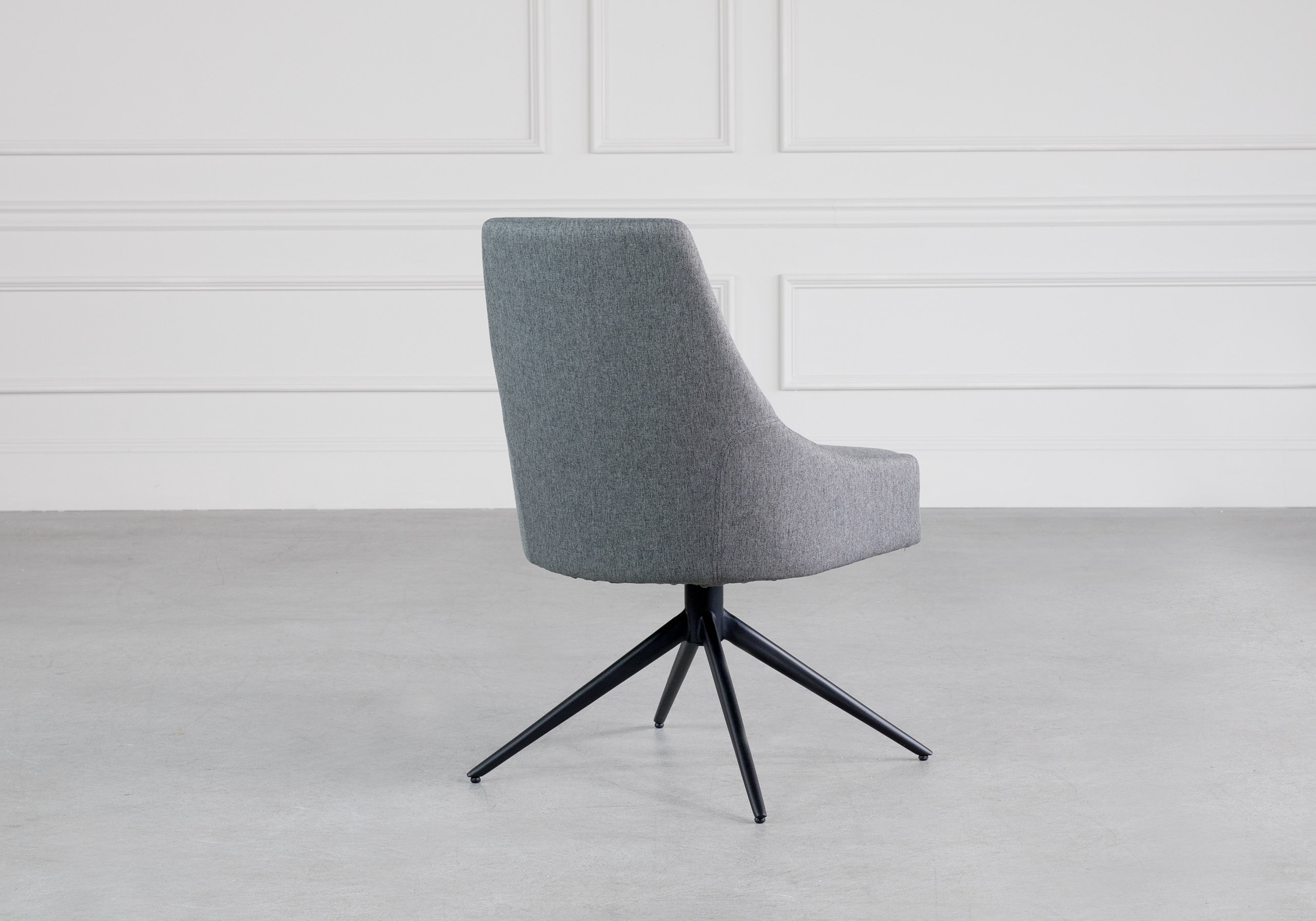 Tokyo Dining Chair Dark Grey - Back Tokyo Dining Chair Dark Grey - Back