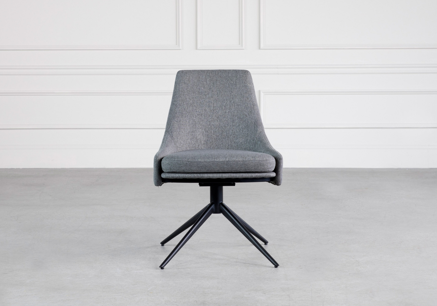 Tokyo Dining Chair Dark Grey - Front