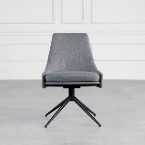 Tokyo Dining Chair Dark Grey - Front