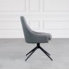 Tokyo Dining Chair Dark Grey - Side