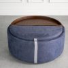 Miller Ottoman, Denim, Tray, 1