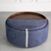 Miller Ottoman Denim Tray Miller Ottoman Denim Tray
