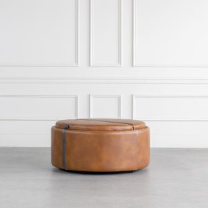 Miller Ottoman, Sand, Front, 1