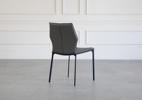 Kelley Dining Chair, Grey, Back