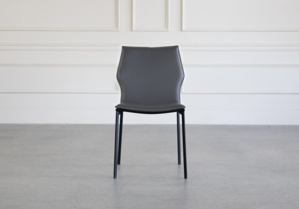 Kelley Dining Chair, Grey, Front
