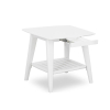 Sedona White Night Table - Angle