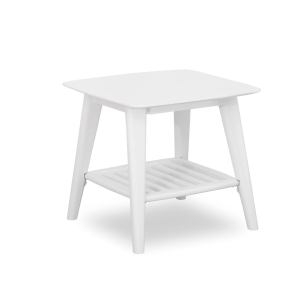 Sedona White Night Table - Angle