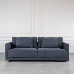 Vigo Sofa, Dark Grey, Front