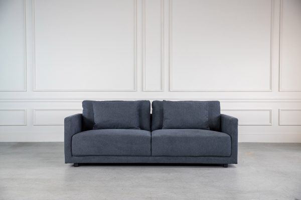 Vigo Sofa, Dark Grey, Front