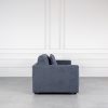 Vigo Sofa, Dark Grey, Side