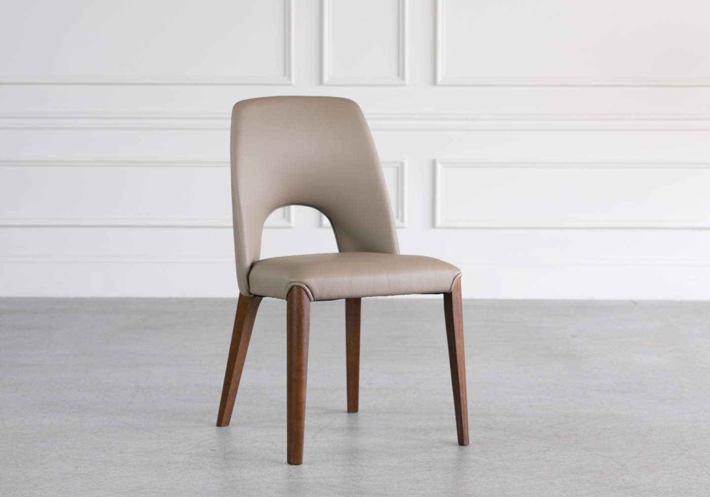 Trento Chair Mocha Angle 2