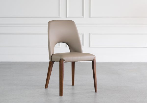 Trento Chair in Mocha, Angle, 2