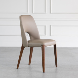 Trento Chair Mocha Angle Trento Chair Mocha Angle