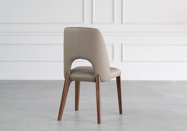 Trento Chair in Mocha, Back