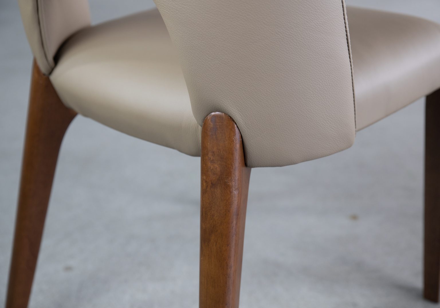 Trento Chair Mocha Detail