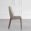 Trento Chair in Mocha, Side