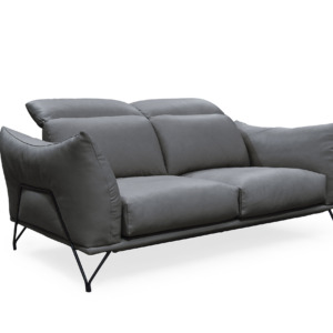 Genoa Dark Grey P8255 Sofa Angle Genoa Dark Grey P8255 Sofa - Angle
