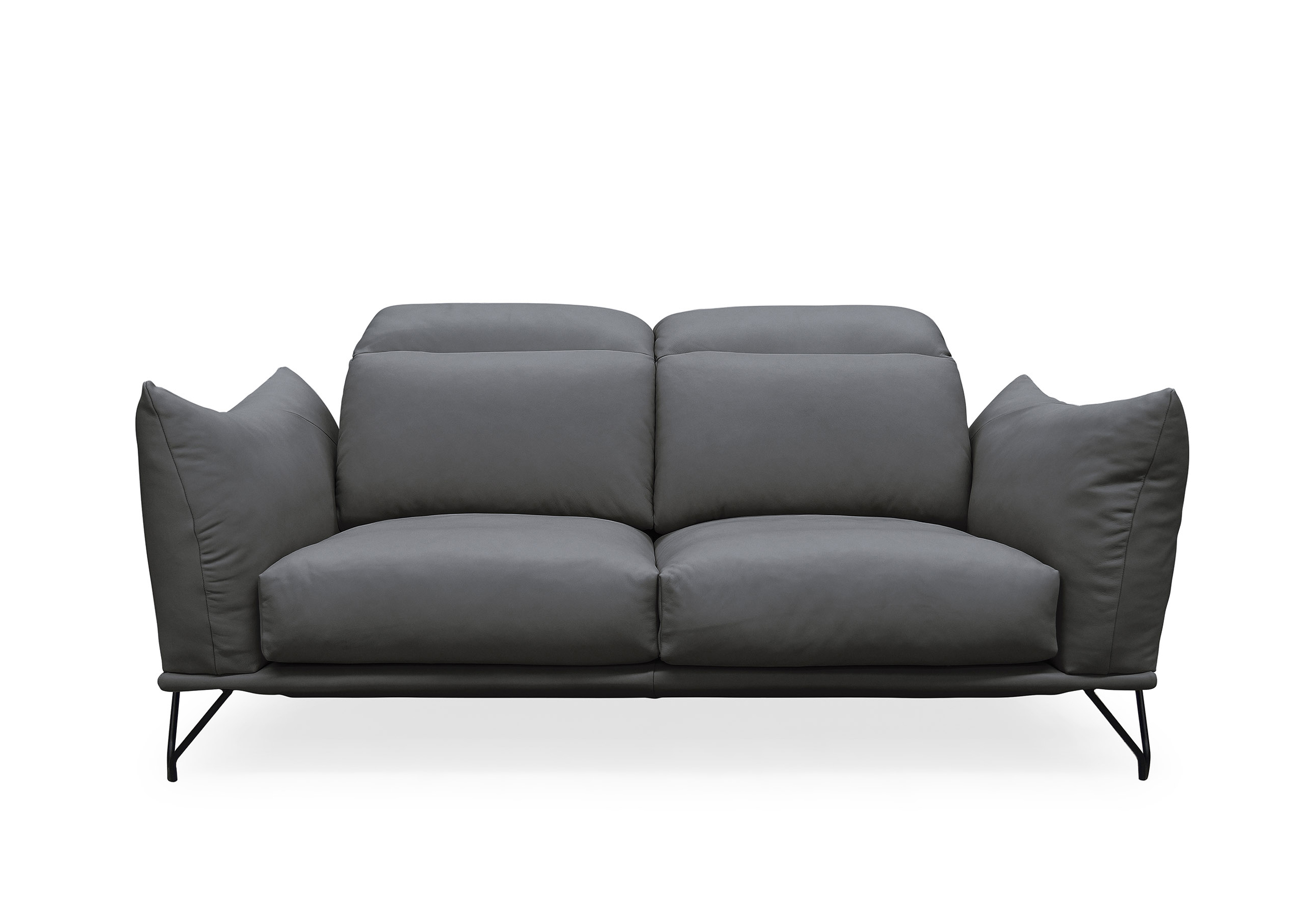 Genoa Dark Grey P8255 Sofa - Featured