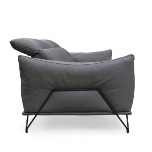 Genoa Dark Grey P8255 Sofa - Side Genoa Dark Grey P8255 Sofa - Side