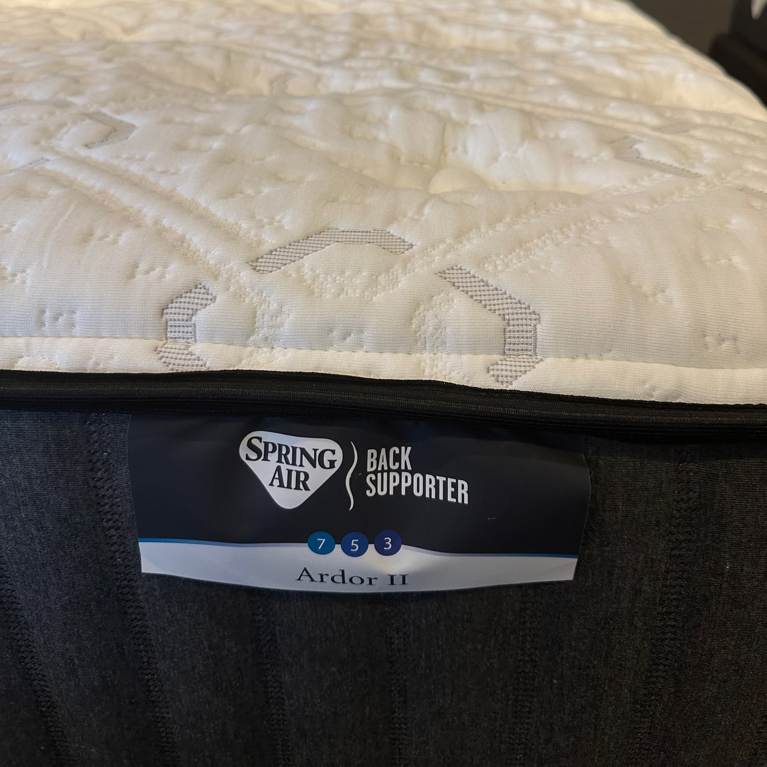 Spring Air Back Supporter Ardor II Mattress ScanDesigns Furniture