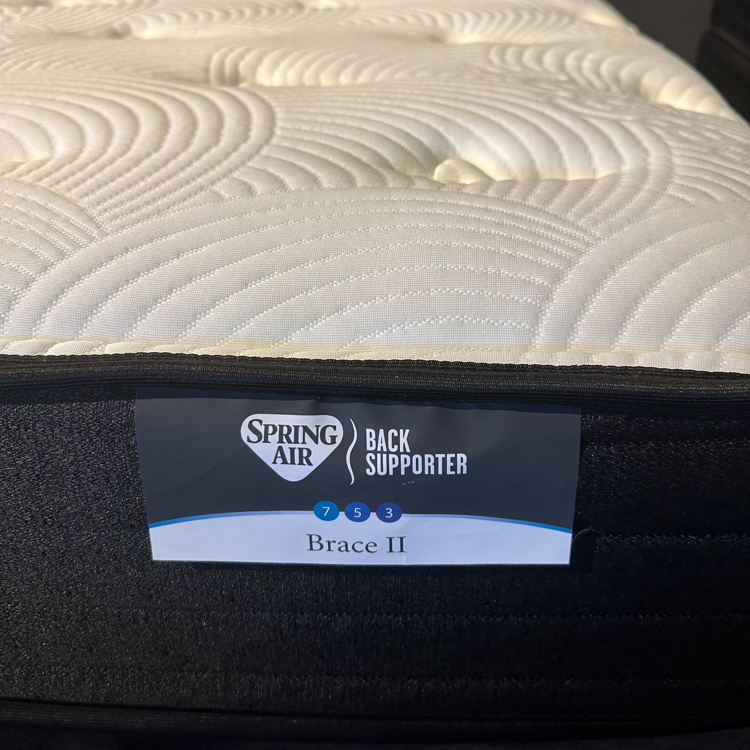 Spring Air Back Supporter Brace II Mattress ScanDesigns Furniture
