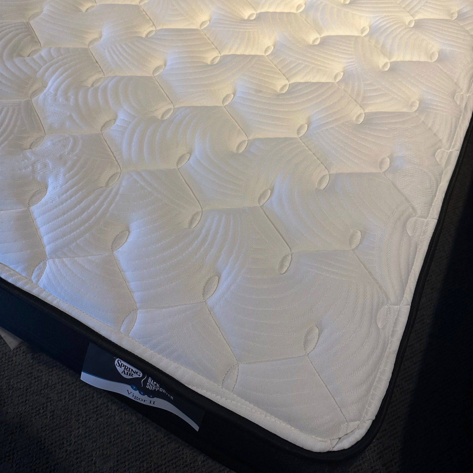 Spring Air Back Supporter Vigor II Mattress ScanDesigns Furniture