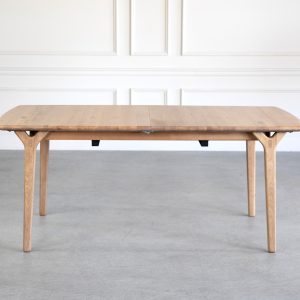 X-Ray Dining Table, Oak, Front